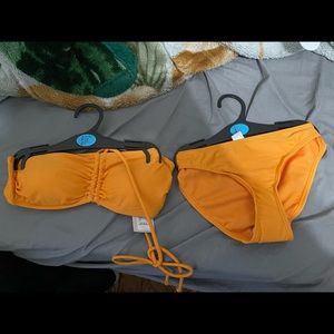 Primark yellow two-piece bikini set